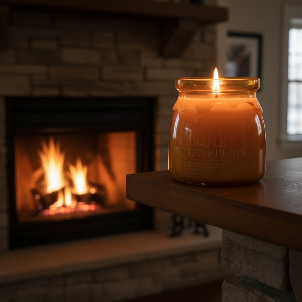 DW Home Maple Butter Pudding Scented Candle